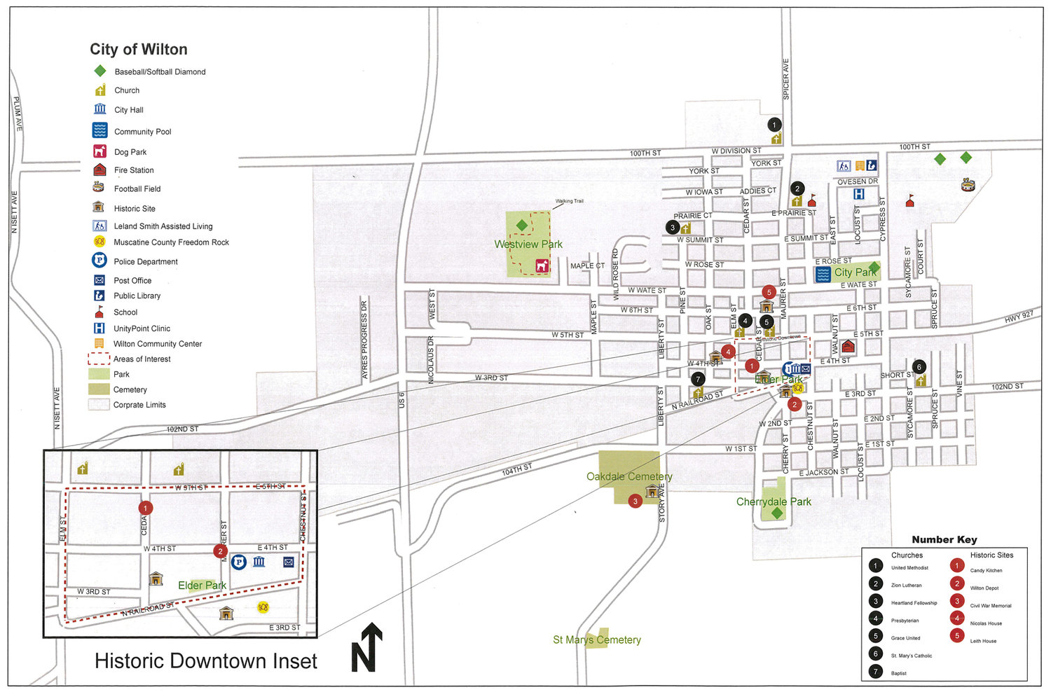 Wilton working on updating its city map North Scott Press